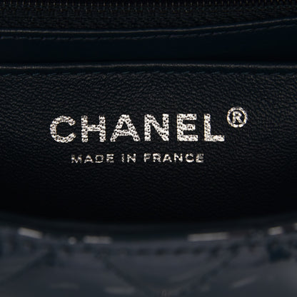 Chanel Patent Calfskin Quilted Mini Rectangular Flap Turquoise 6 of 8