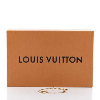 Louis Vuitton Essential V Bracelet Gold 7 of 7