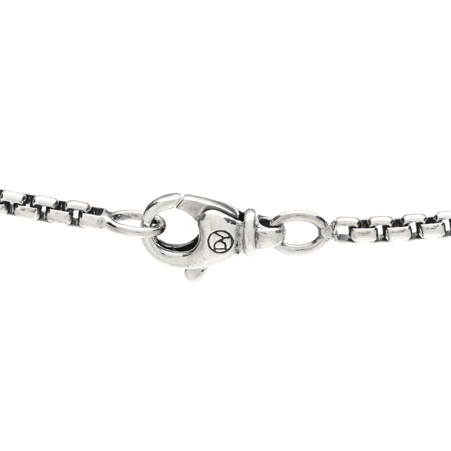 Sterling Silver 2.7mm Small Box Chain Necklace 22"