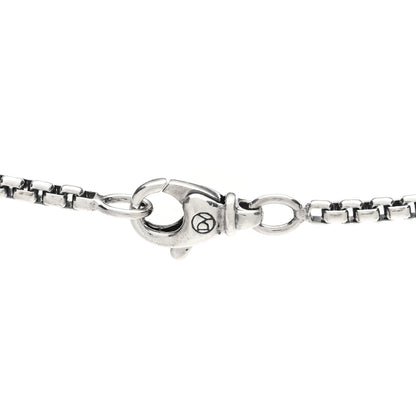 David Yurman Sterling Silver 2.7mm Small Box Chain Necklace 22" 3 of 3