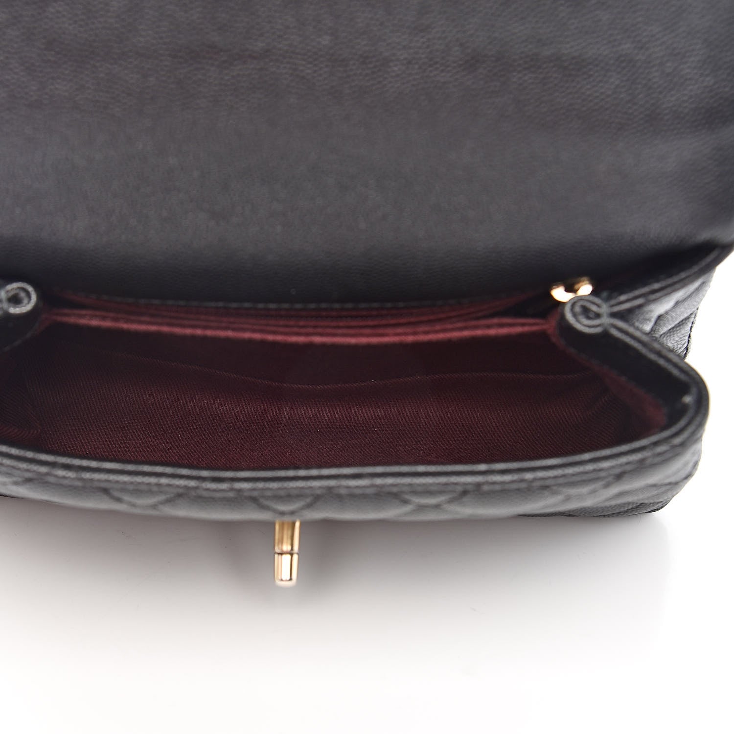 Chanel Caviar Quilted Mini Coco Handle Flap Black 5 of 11