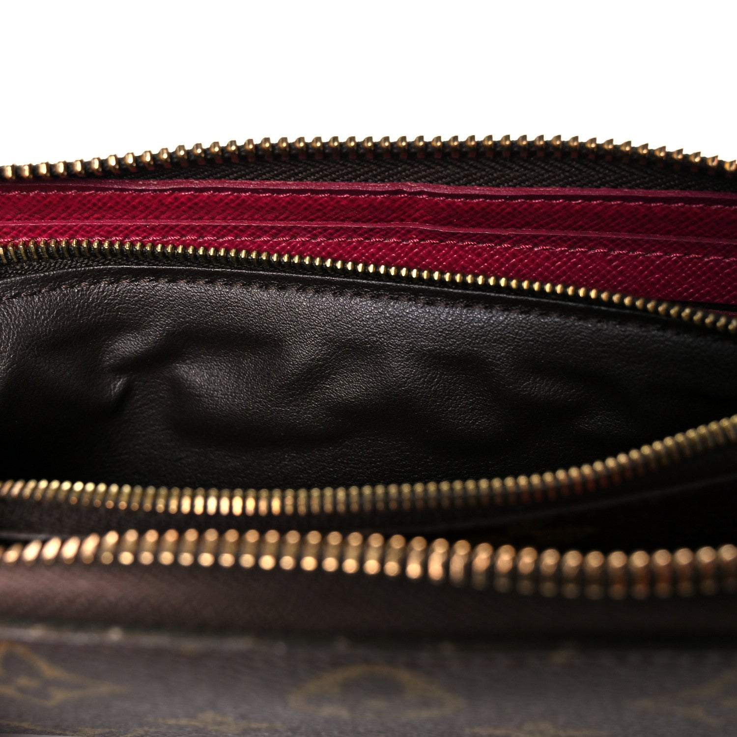 Louis Vuitton Monogram Clemence Wallet Fuchsia 11 of 16