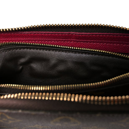 Louis Vuitton Monogram Clemence Wallet Fuchsia 11 of 16