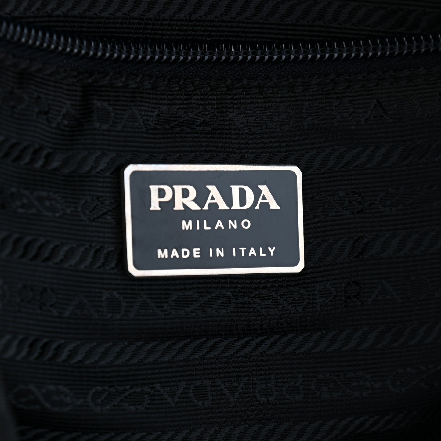 Nylon Vela Medium Backpack Black
