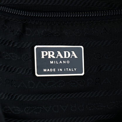 Prada Nylon Vela Medium Backpack Black 5 of 8