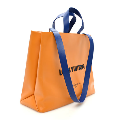 Louis Vuitton Cowhide Shopper Bag MM Safran 3 of 9