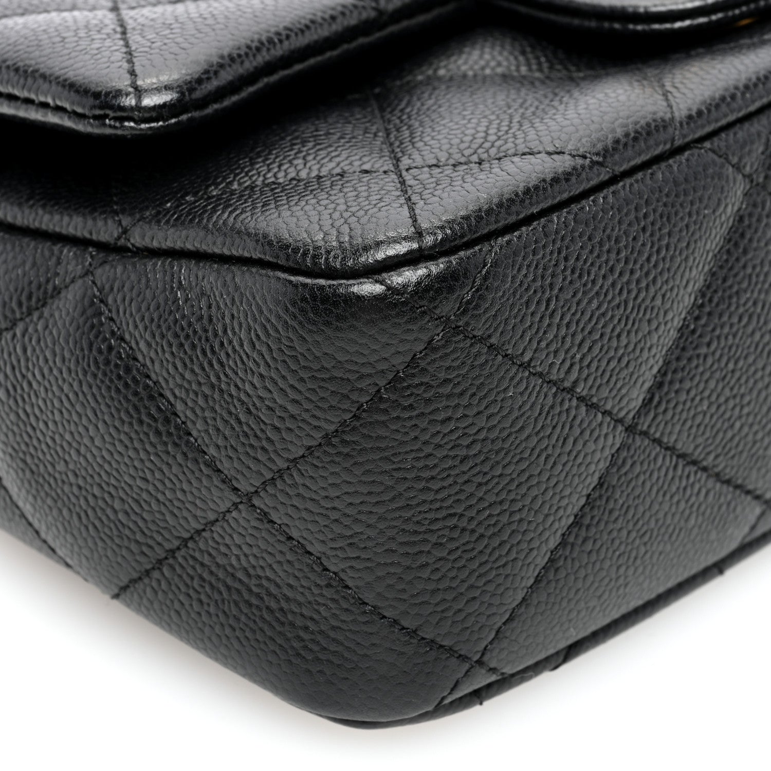 Chanel Caviar Quilted Mini Sweetheart Flap Black 9 of 10