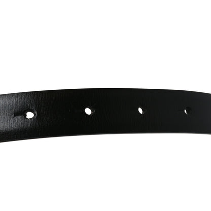 Valentino Garavani Glossy Calfskin VLogo Reversible 20mm Belt 85 34 Black Rouge Pur 5 of 5