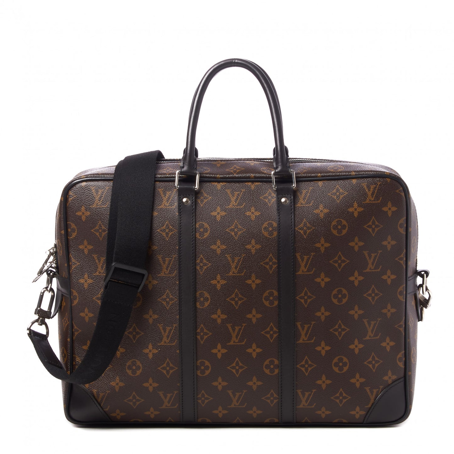 Monogram Macassar Porte-Documents Voyage GM
