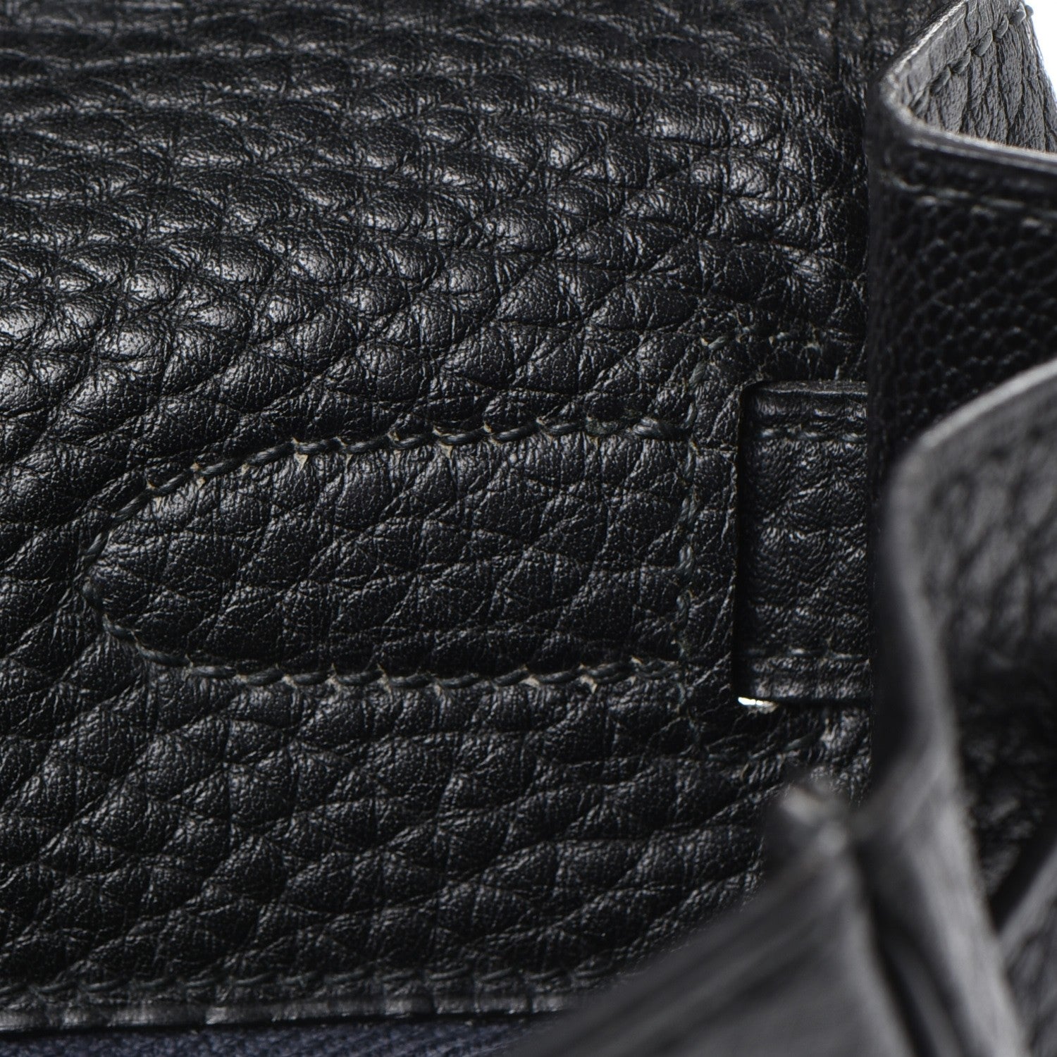 Hermes Taurillon Clemence Kelly Retourne 32 Black 25 of 35