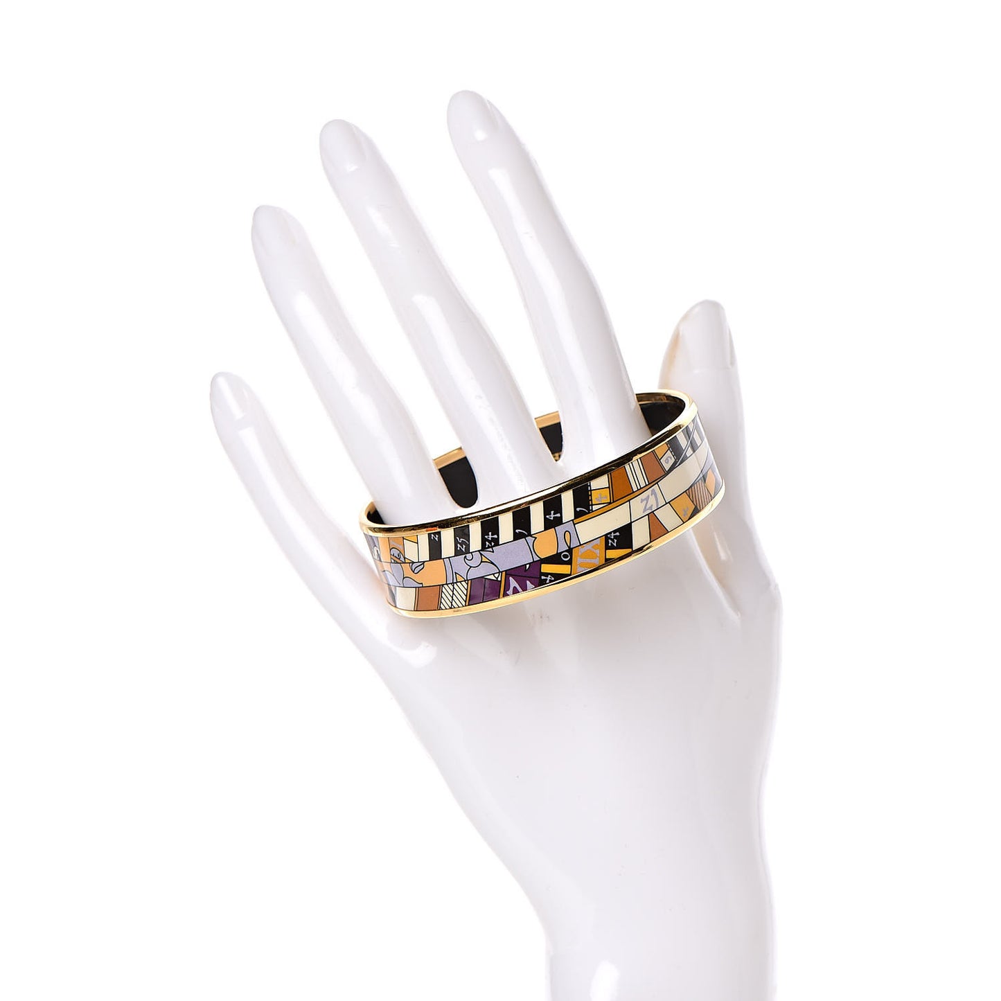 Enamel Printed Astrologie Nouvelle Wide Bracelet 62