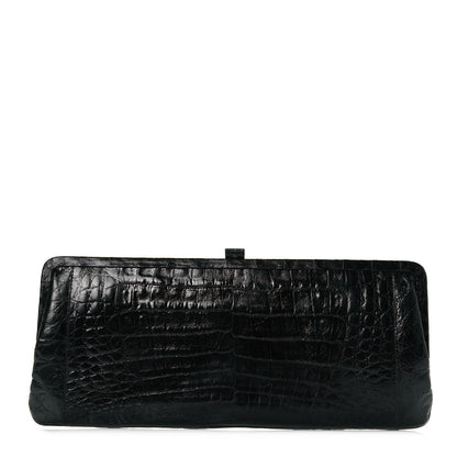 Nancy Gonzalez Crocodile Clutch Black 1 of 9