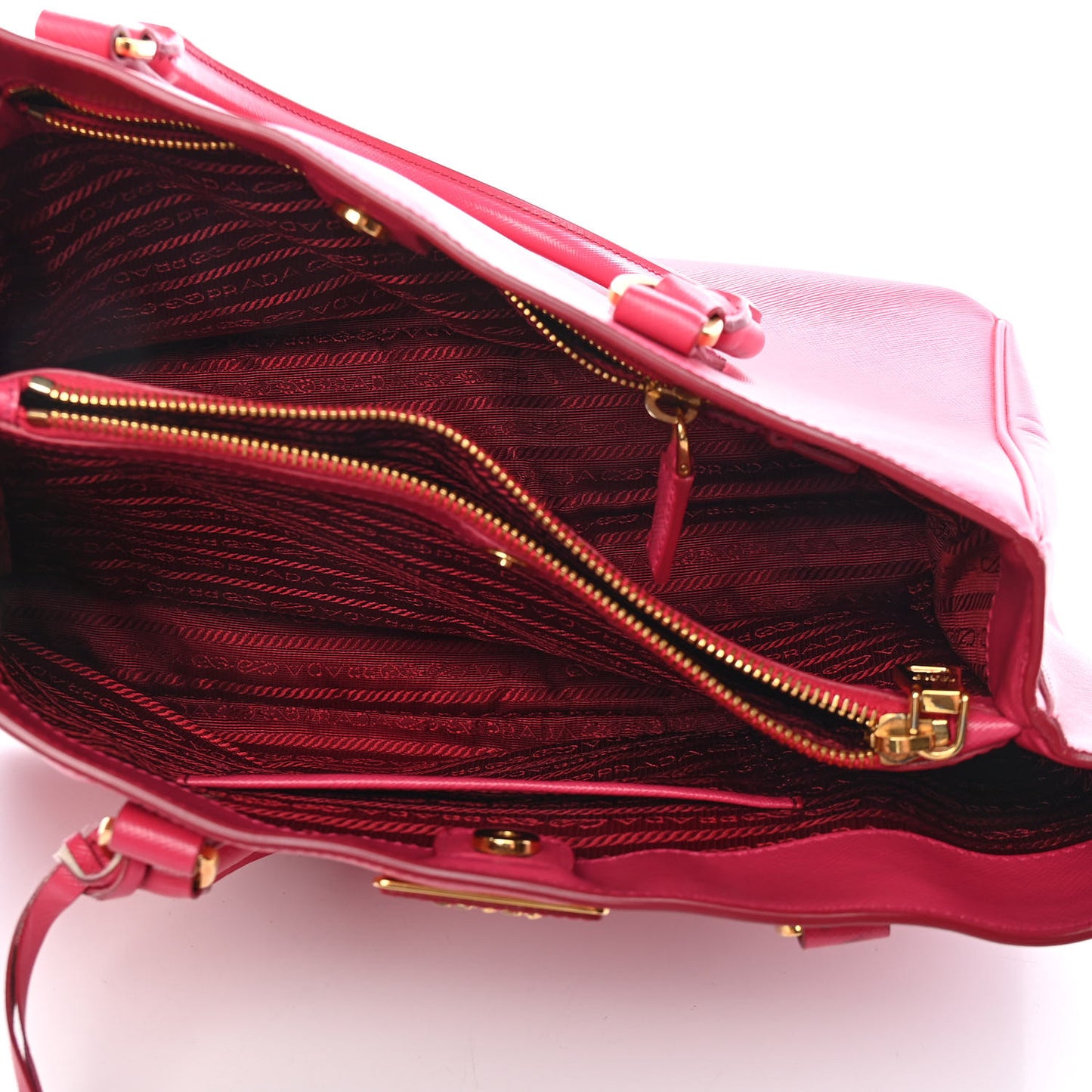 Saffiano Lux Medium Tote Bruyere