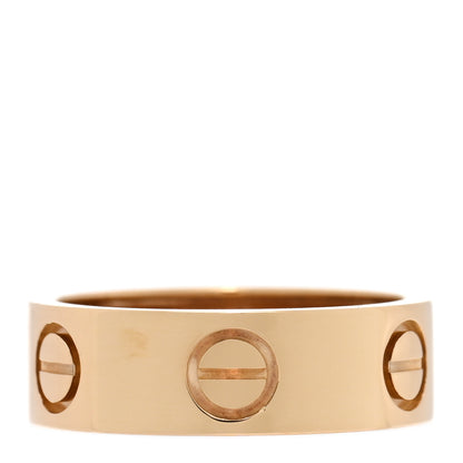 Cartier 18K Yellow Gold 5.5mm LOVE Ring 48 4.5 1 of 5