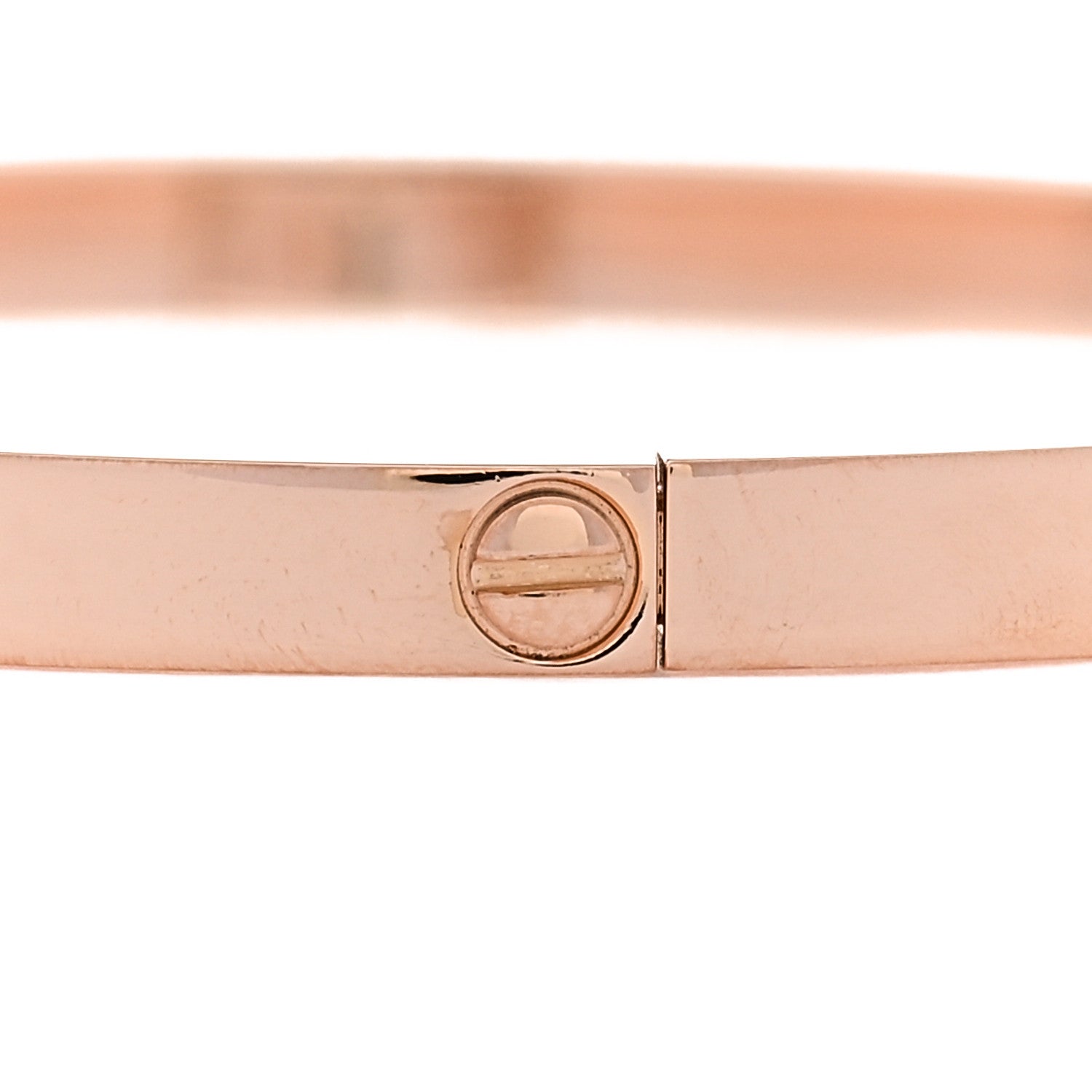 Cartier 18K Pink Gold Small LOVE Bracelet 16 6 of 8