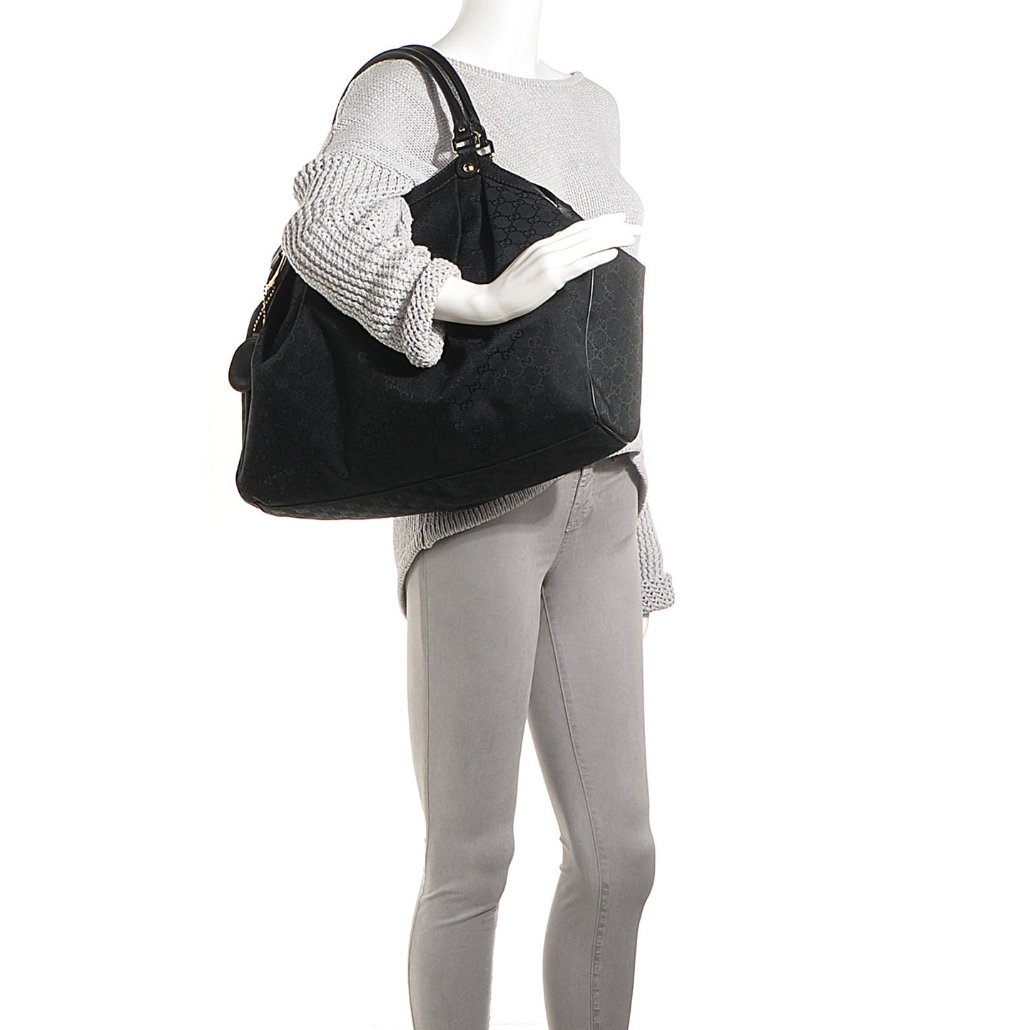 Monogram Large Sukey Tote Black