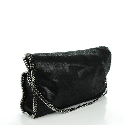 Stella McCartney Shaggy Deer Falabella Fold Over Tote Black 3 of 8