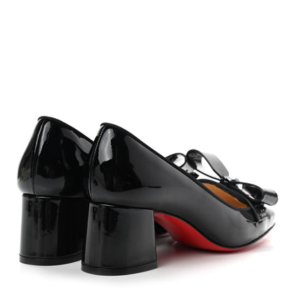 Christian Louboutin Patent Carmela 55 Pumps 35.5 Black 4 of 8