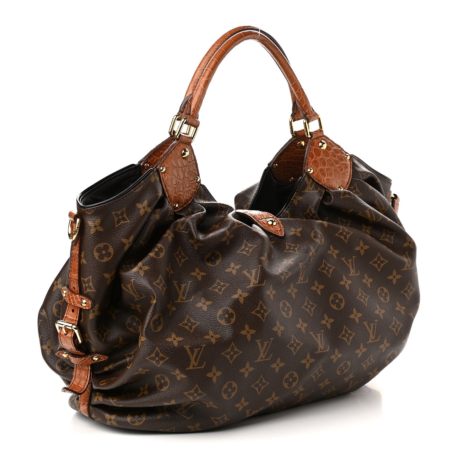 Louis Vuitton Monogram Alligator Trim Mahina XL 4 of 9