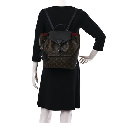 Louis Vuitton Monogram Montsouris PM Black 2 of 8