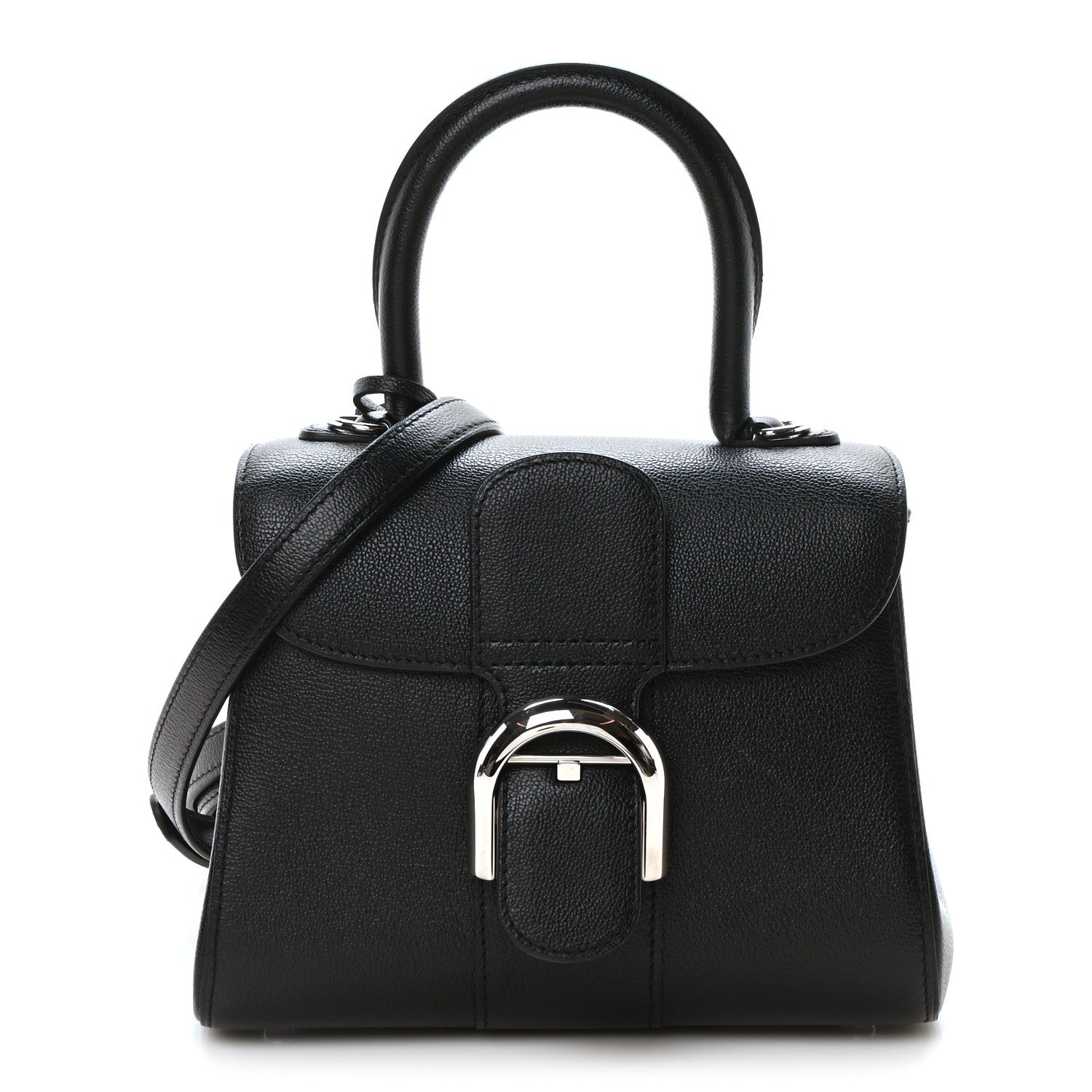 Delvaux Grained Rodeo Calfskin Mini Brillant Black 1 of 10