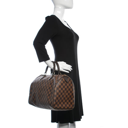 Louis Vuitton Damier Ebene Speedy 35 2 of 10