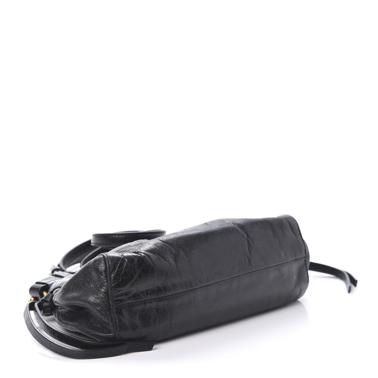 Vitello Crossbody Pouch Black