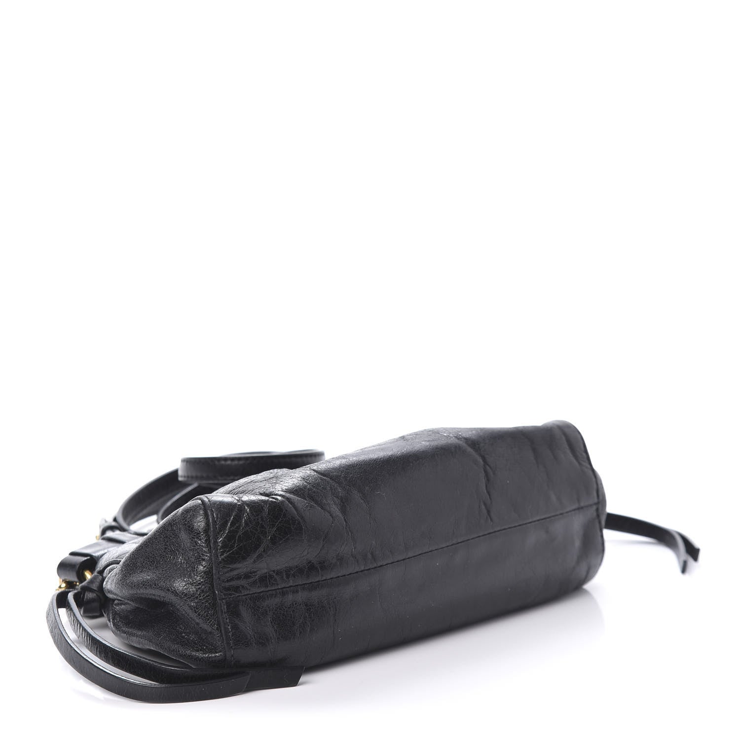 Miu Miu Vitello Crossbody Pouch Black 5 of 10