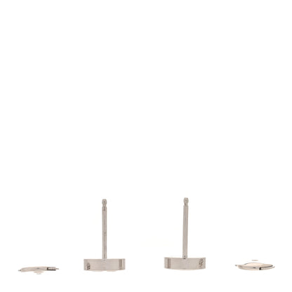 Cartier 18K White Gold LOVE Earrings 3 of 5