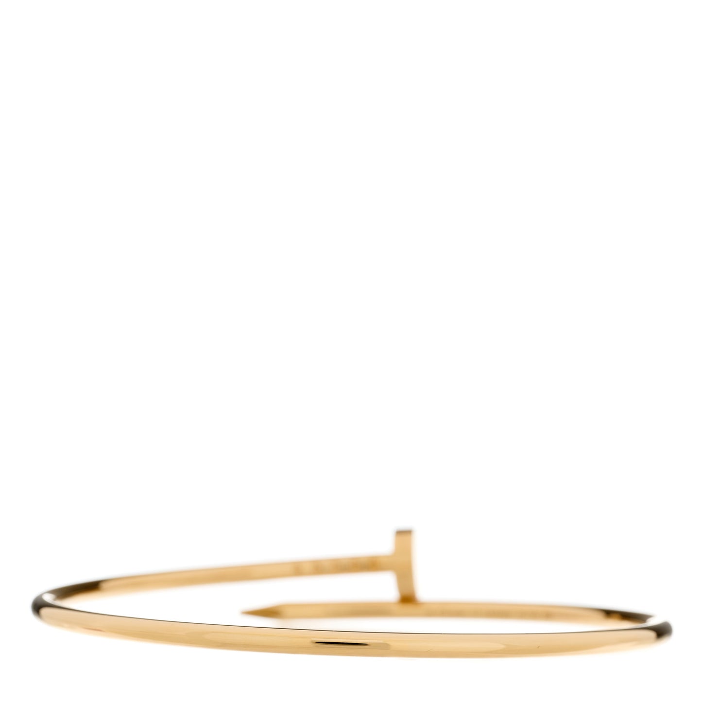 18K Yellow Gold Small Juste Un Clou Bracelet 17