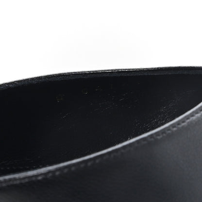 Chanel Lambskin Patent Cap Toe CC Apple Slingback Pumps 41 Black 8 of 8