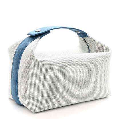 Hermes Canvas Large Bride-A-Brac Cabriole Case Bleu Nattier 3 of 10