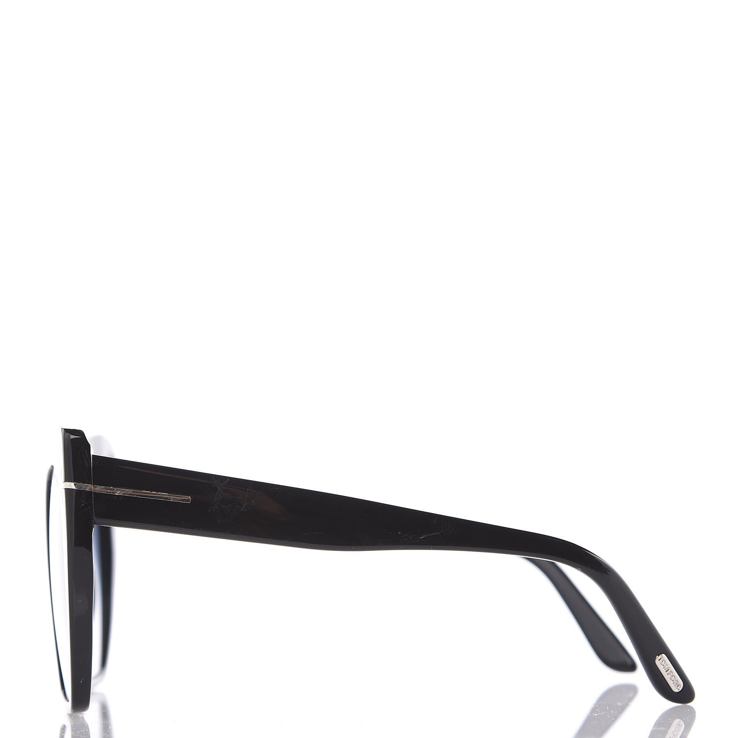 Tom Ford Samantha Cat Eye Sunglasses TF553 Black 2 of 12