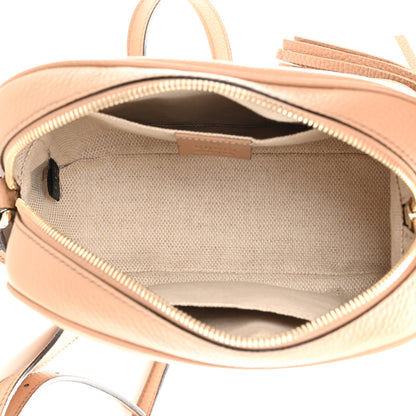 Gucci Pebbled Calfskin Small Soho Disco Bag Camelia 5 of 14