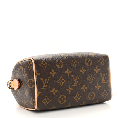 Louis Vuitton Monogram Speedy Bandouliere 20 Black 4 of 10