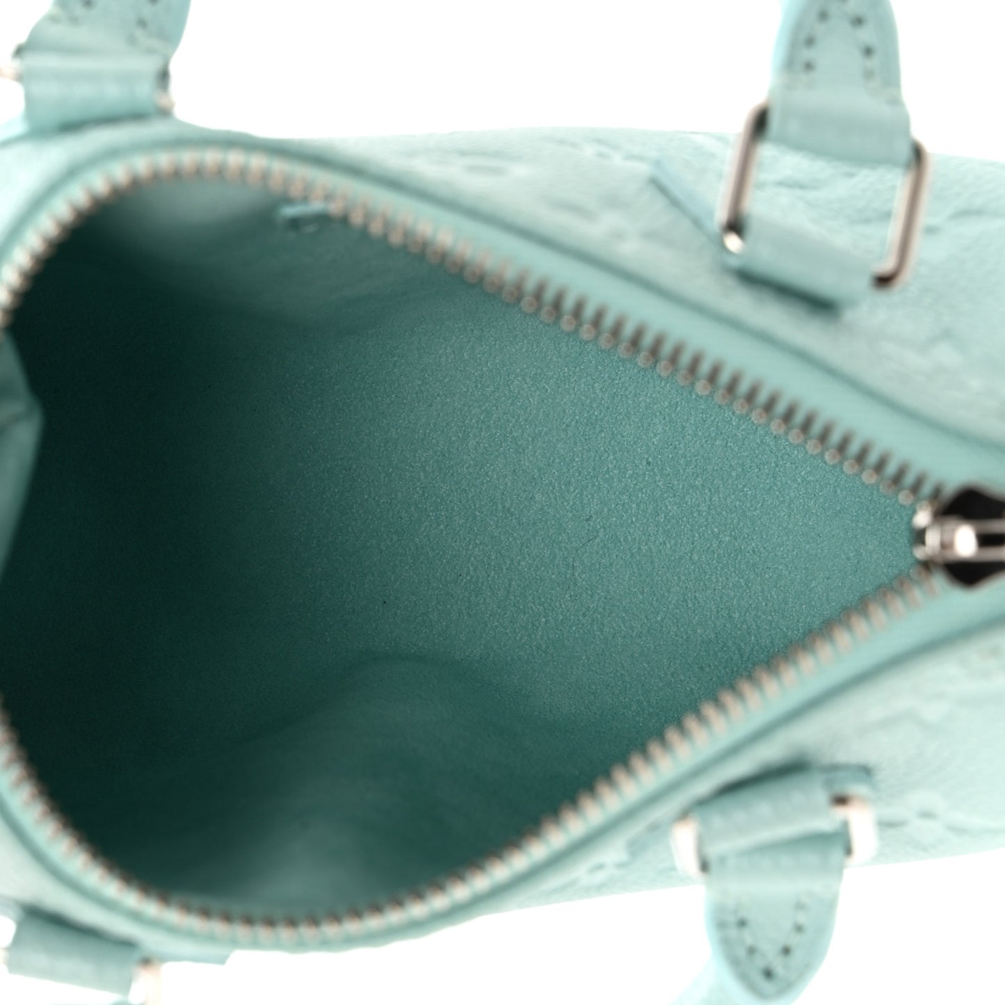 Empreinte Monogram Nano Speedy Pearly Lagoon Turquoise
