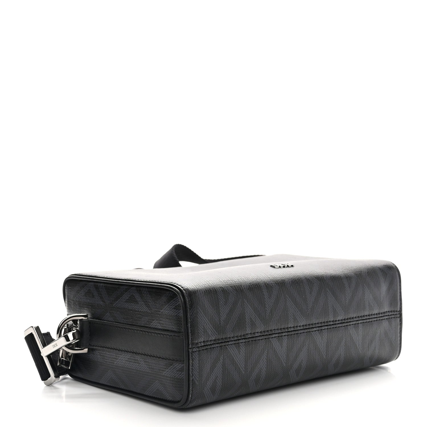 Christian Dior Canvas CD Diamond Lingot 22 Bag Black 4 of 10