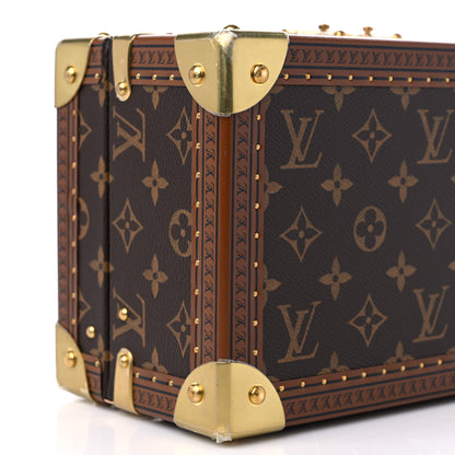 Louis Vuitton Monogram Coffret Tresor 24 Lagoon Blue 8 of 9