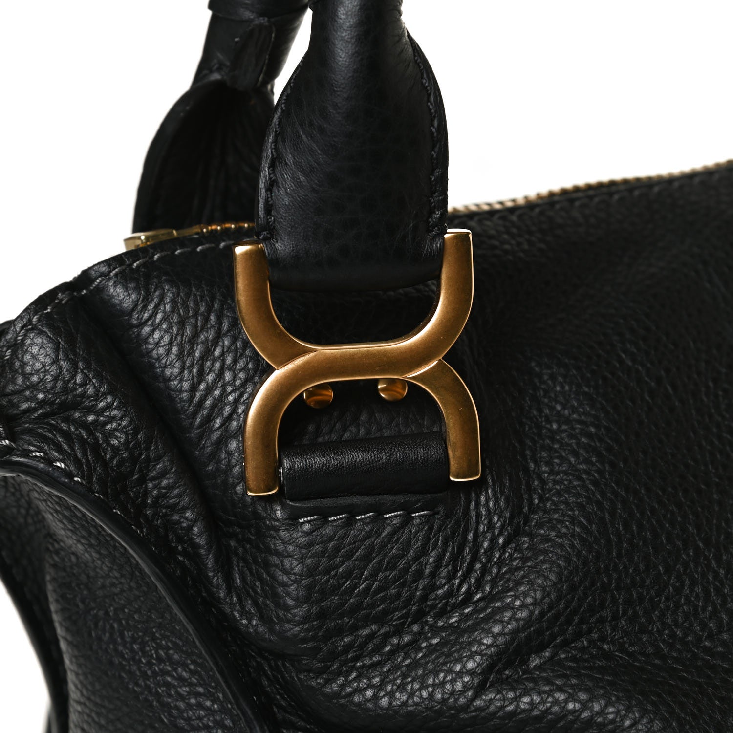 Chloe Calfskin Medium Marcie Satchel Black 13 of 16