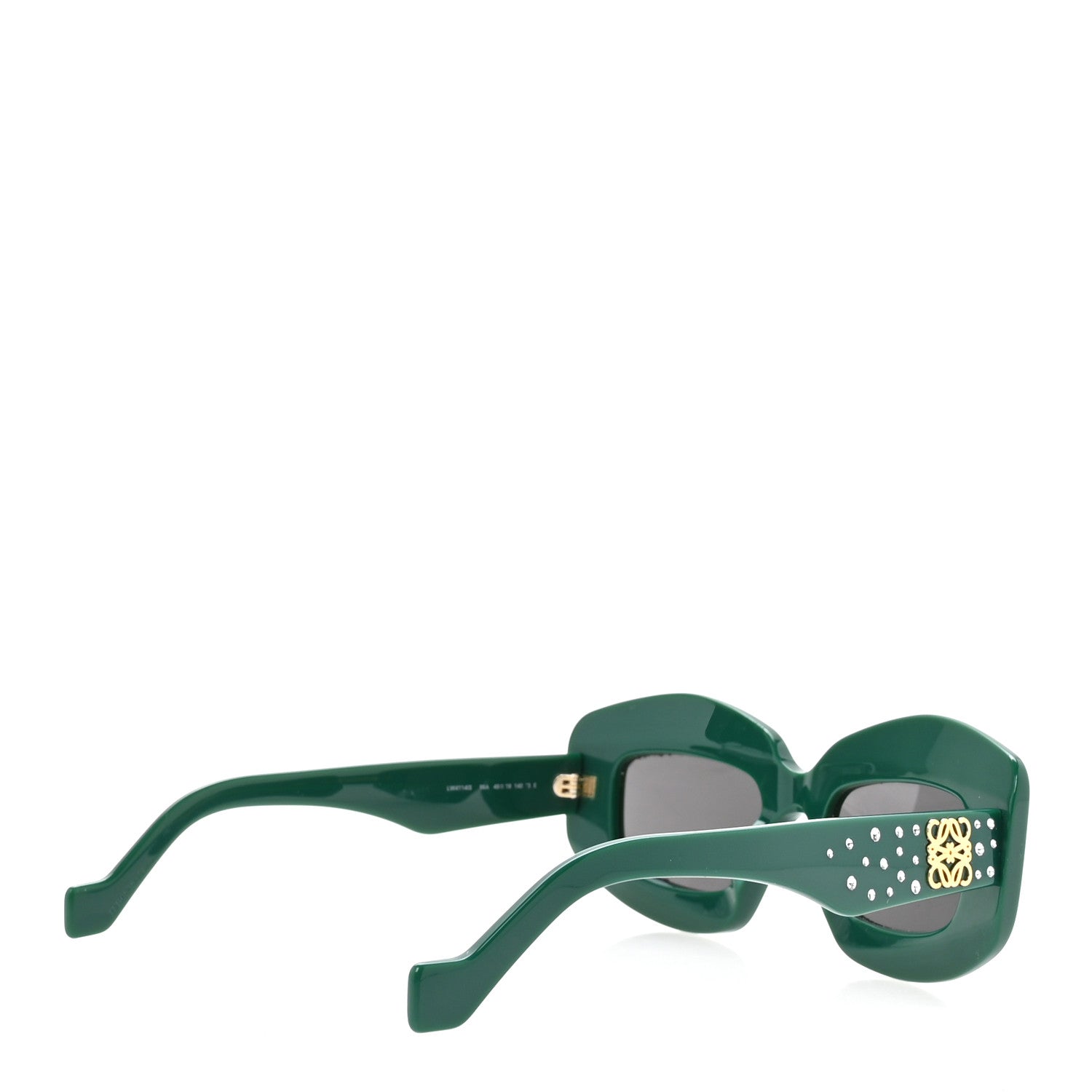 Loewe Acetate Cat Eye Sunglasses LW4114IS Green 1813571 – FASHIONPHILE