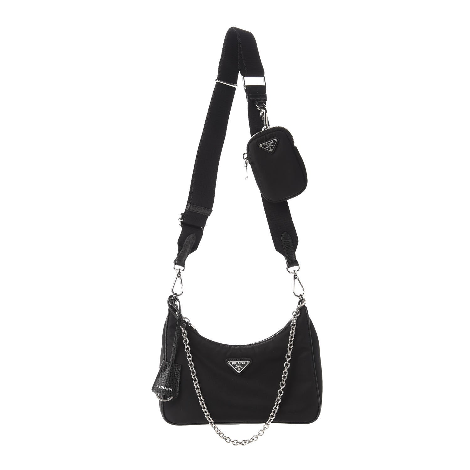 Prada Nylon Re-Edition 2005 Shoulder Bag Black 1 of 11