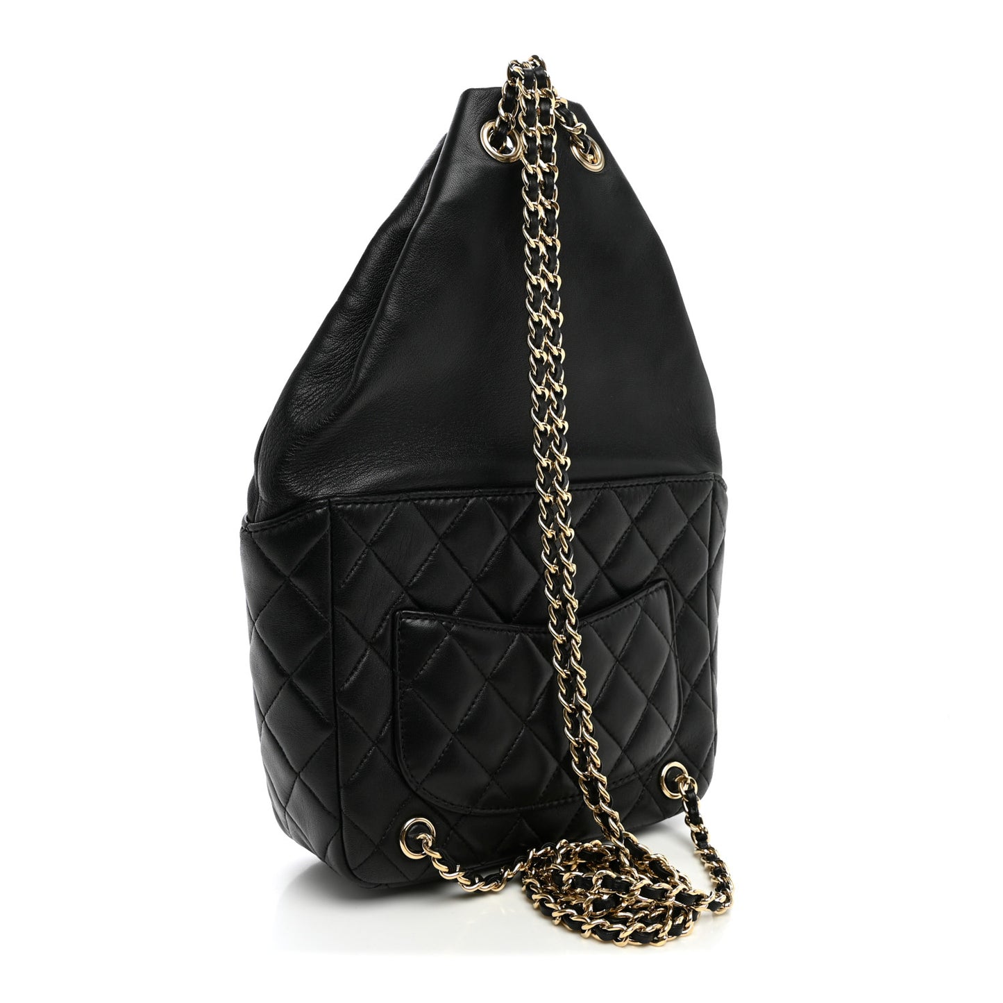 Lambskin Quilted Small In Seoul Backpack Black