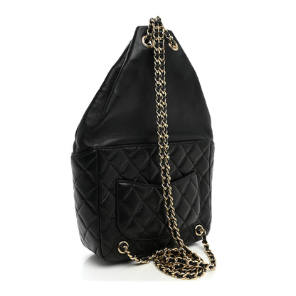 Chanel Lambskin Quilted Small In Seoul Backpack Black 3 of 10