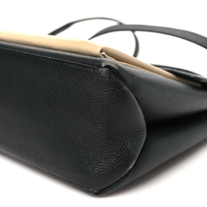 Louis Vuitton Soft Calfskin My Lockme Top Handle Vanille Black 9 of 11