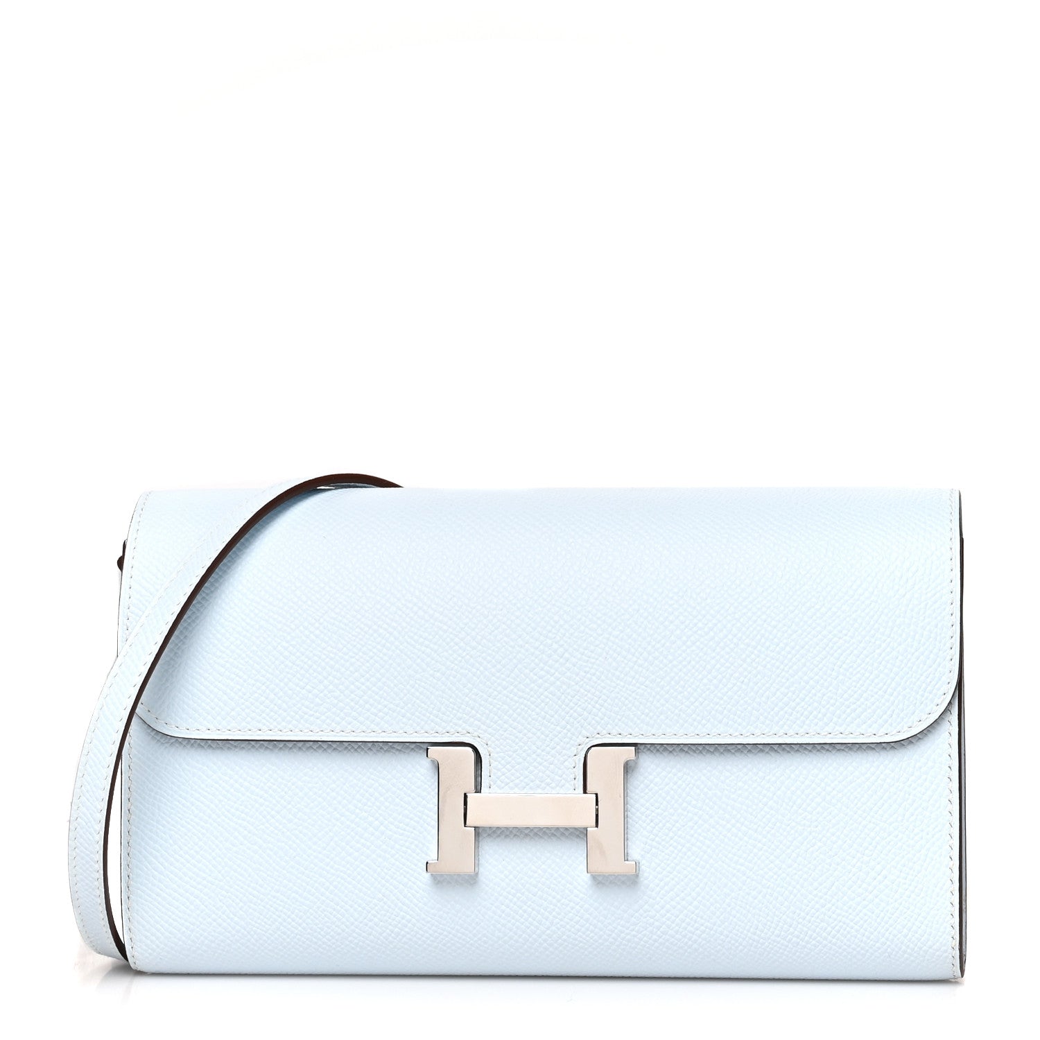 Hermes Epsom Constance Long To Go Wallet Bleu Brume 1 of 11