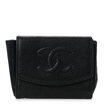 Chanel Caviar Timeless Coin Purse Black 1 of 8