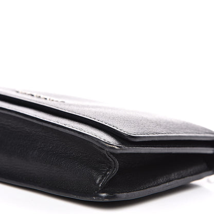 Givenchy Sugar Goatskin Pandora Chain Wallet Black 8 of 14