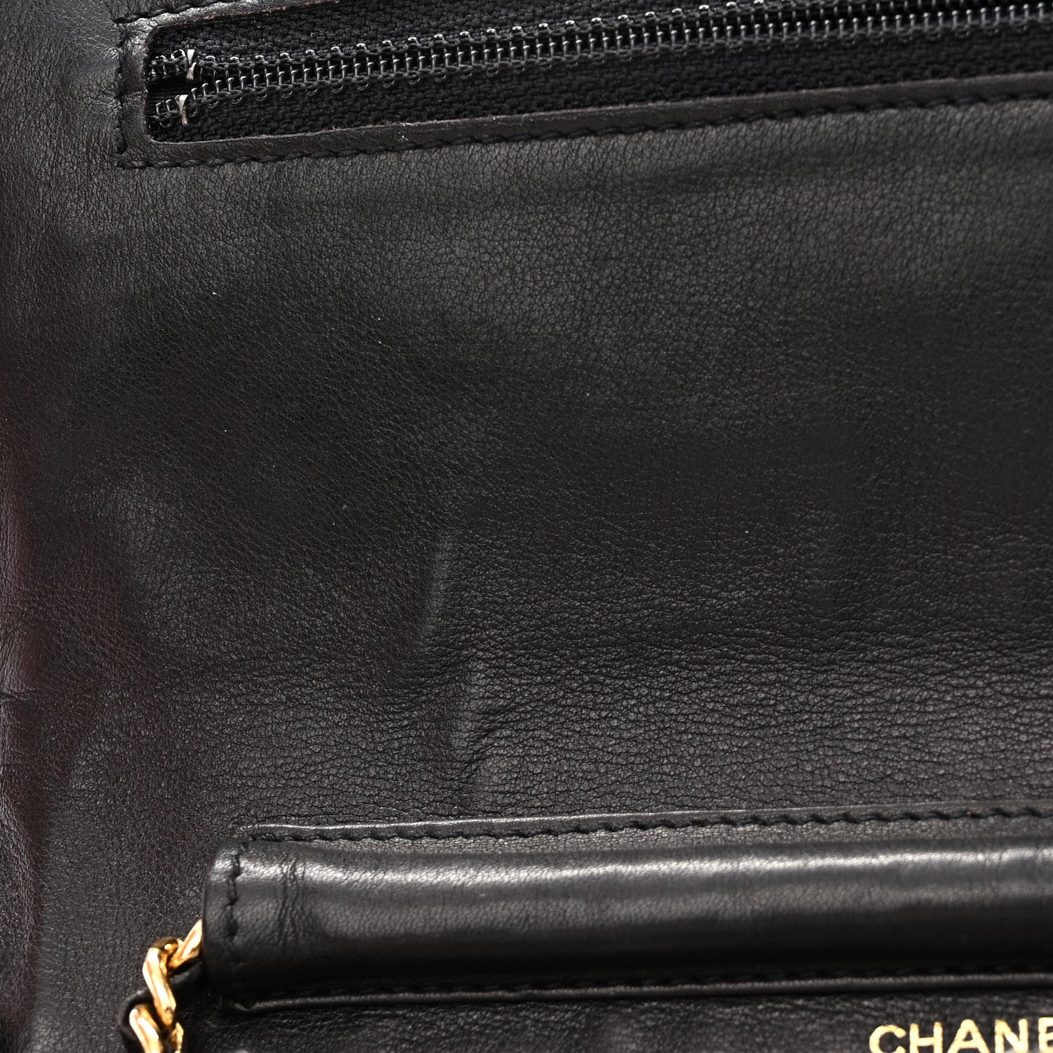 Chanel Patent Timeless CC Wallet On Chain WOC Black 13 of 14