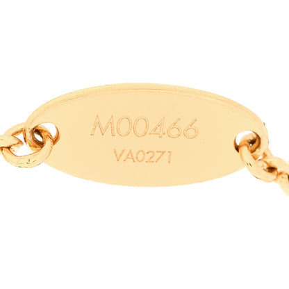 Louis Vuitton Metal Fall in Love Bracelet Gold Silver 3 of 4