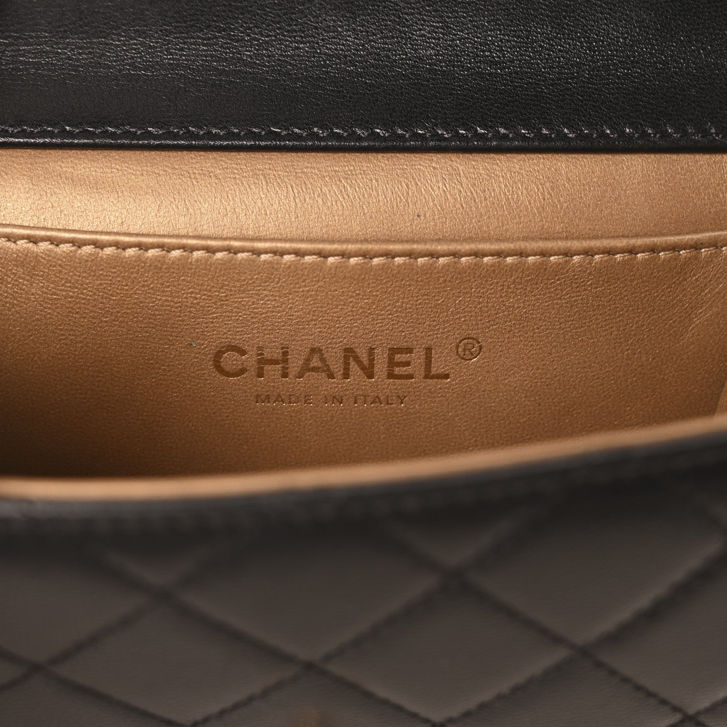 Chanel Lambskin Quilted Chic Pearls Flap Black 6 of 11
